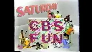 CBS Saturday Morning Cartoon Lineup with commercials | 1990 | spring