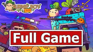 Turnip Boy Robs a Bank - Full Game Walkthrough (Gameplay)