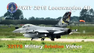 [4K] FWIT 2019 | F-16 Fighter Pilot Course | Leeuwarden AB (EHLW)