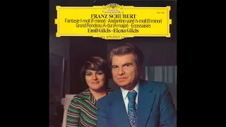 Schubert: Fantasie for Two Pianos in F minor, D. 940, Op. 103 - Emil Gilels, Elena Gilels