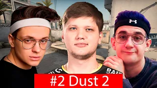 FACEIT! S1mple, Evelone, Buster, Strogo, Karavay (map 2, Dust 2) | S1mple stream | CS GO