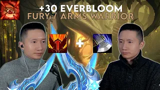 Everbloom +30 | Fury Warrior | Fortified Raging Afflicted | Dragonflight Season 3