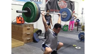 Spencer Clean and Jerks 207kg