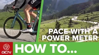 How To Pace A Sportive With A Power Meter