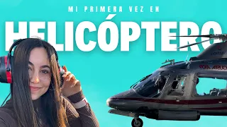 Viajo en helicóptero (¡QUÉ PASADA!)