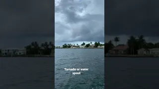 Water Spout on the ocean