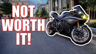 WATCH THIS BEFORE COMMUTING On A MOTORCYCLE | It's NOT PRACTICAL to BUY A Bike | Yamaha R1 Motovlog