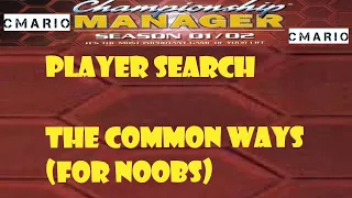 CM0102 Player Search