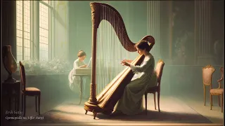 [Erik Satie] Best Work: Gymnopédie No. 1 (Harp Performance, 1 Hour Continuous Play)