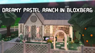 BUILDING A PASTEL RANCH IN BLOXBURG (and it turned out GREAT) (bloxy town part 1)