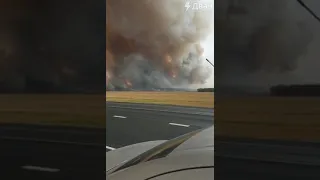 В Рязанской области на складе боеприпасов из-за пожара начали взрываться снаряды