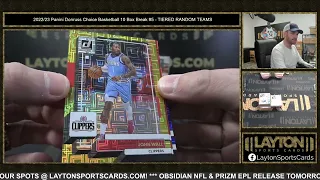 2022/23 Panini Donruss Choice Basketball 10 Box Break #5