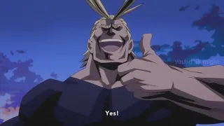 All Might Gives Deku Quirk One For All, Midoriya Inherit All Might's Power