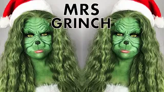 Turning myself into MRS GRINCH  | SFX Makeup Tutorial