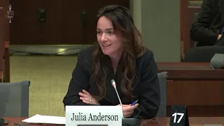 Julia Anderson's Testimony - Standing Committee on Foreign Affairs and International Development