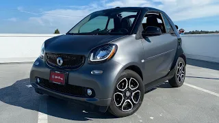 2018 Smart For-two Electric Cabriolet Walkaround