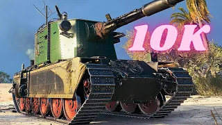 FV4005 Stage II  10K Damage 8 Kills World of Tanks Gameplay (4K)