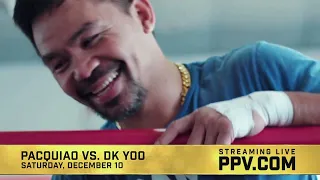 PPV.COM: Pacquiao vs. Yoo - December 10, 2022