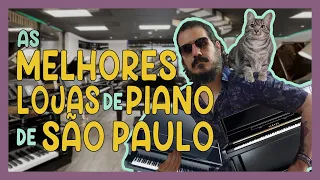 visiting the BEST piano stores in BRAZIL São Paulo
