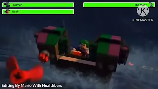 Lego Batman SuperHeroes Unite (2013) Batman Vs Joker 2/2 With Healthbars