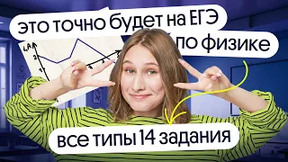 ⚡ ВСЕ ТИПЫ 14 задания, которые ТОЧНО будут на ЕГЭ ПО ФИЗИКЕ 2024