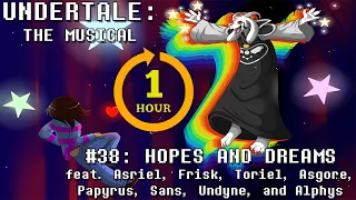 Undertale the Musical - Hopes and Dreams One Hour ft. Atwas