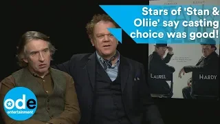 Steve Coogan and John C. Reilly on being Stan and Ollie