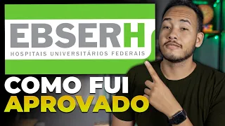 COMO FUI APROVADO NA EBSERH (APROVADO EBSERH 2023)