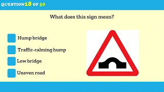 driving theory test uk 2023 - driving theory test dvsa 50 questions and answers #2