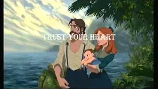 Two Worlds-Tarzan Video with Lyrics!