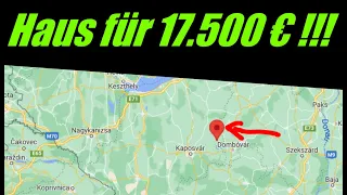 Haus für 17.500€ - Schnäppchen? Zugreifen? Seht selbst! 3000m2 Grundstück - Wo ist der Haken?