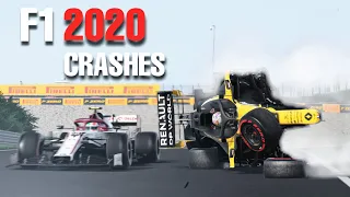 F1 2020 CRASHES 💥 #6 [4K 60FPS]