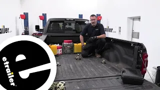 B and W Underbed Gooseneck Trailer Hitch Ball and Safety Chain Kit Installation - 2019 Ram 3500