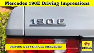 Mercedes 190E Driving Impressions