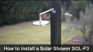 How to install a Solar Shower SOL-P3