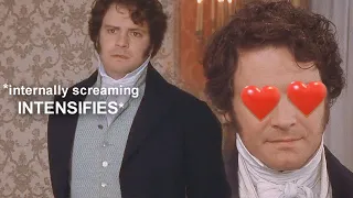 Mr. Darcy obsessively staring at his future wife for almost 6 minutes straight