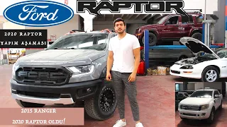 2015 Ford Ranger' ı  Ford Ranger Raptor 2021' e Çevirdik | Ford Ranger Raptor Off Road Modifiye