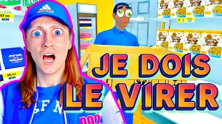 MON EMPLOYÉ FAIT DES TRUCS BIZARRES ! Supermarket Simulator - Délires de Max