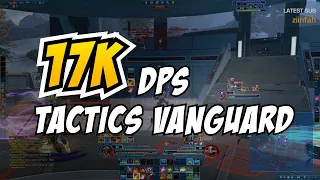 SWTOR PVP Gameplay: 17k DPS | Tactics Vanguard | Civil War | Patch 7.2.1 | 2023