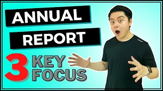 How to Read An Annual Report | 3 MAIN Things to Focus!