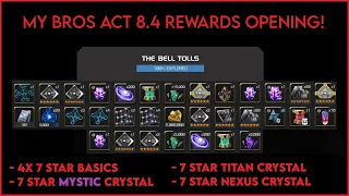 My Bro's Act 8.4 100% Rewards Opening!