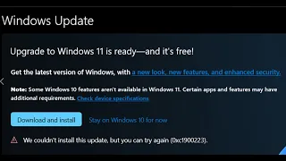 Fix Windows 11 Upgrade Error (0xc1900223) We Couldn't Install This update