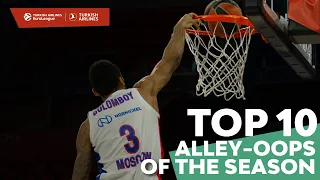 Turkish Airlines EuroLeague Top 10 Alley-Oops of the 2020-21 Season!