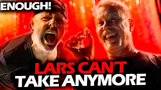 LARS ULRICH IS DONE JAMES HETFIELD JOKES #METALLICA