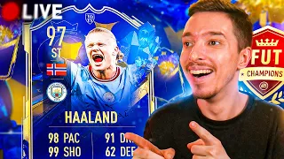 ROBOTUL HAALAND TOTY INTRA IN JOC! BAGAM WEEKEND LEAGUE SI CAUT INCA PRIMUL TOTY! FIFA 23 LIVE !!!