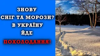 В Україну йде ПОХОЛОДАННЯ! Знову сніг та морози? Прогноз погоди