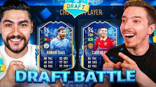 THEO VS OVVY TOTS DRAFT BATTLE CU SUPER JUCATORII DIN PREMIER LEAGUE !!! FIFA 23 ROMANIA !!!