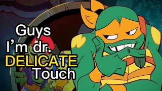 rottmnt: Mikey bringing the drama for 3 Minutes and 40 Seconds      #riseofthetmnt #saverottmnt