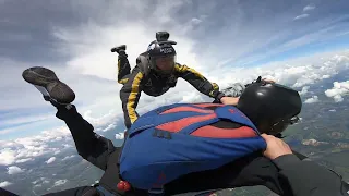 Salto Paraquedas em Boituva - Filmagem Instr. Careca