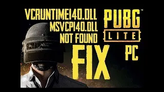 PUBG Lite «msvcp140.dll» — Ошибка при запуске лаунчера!!!!